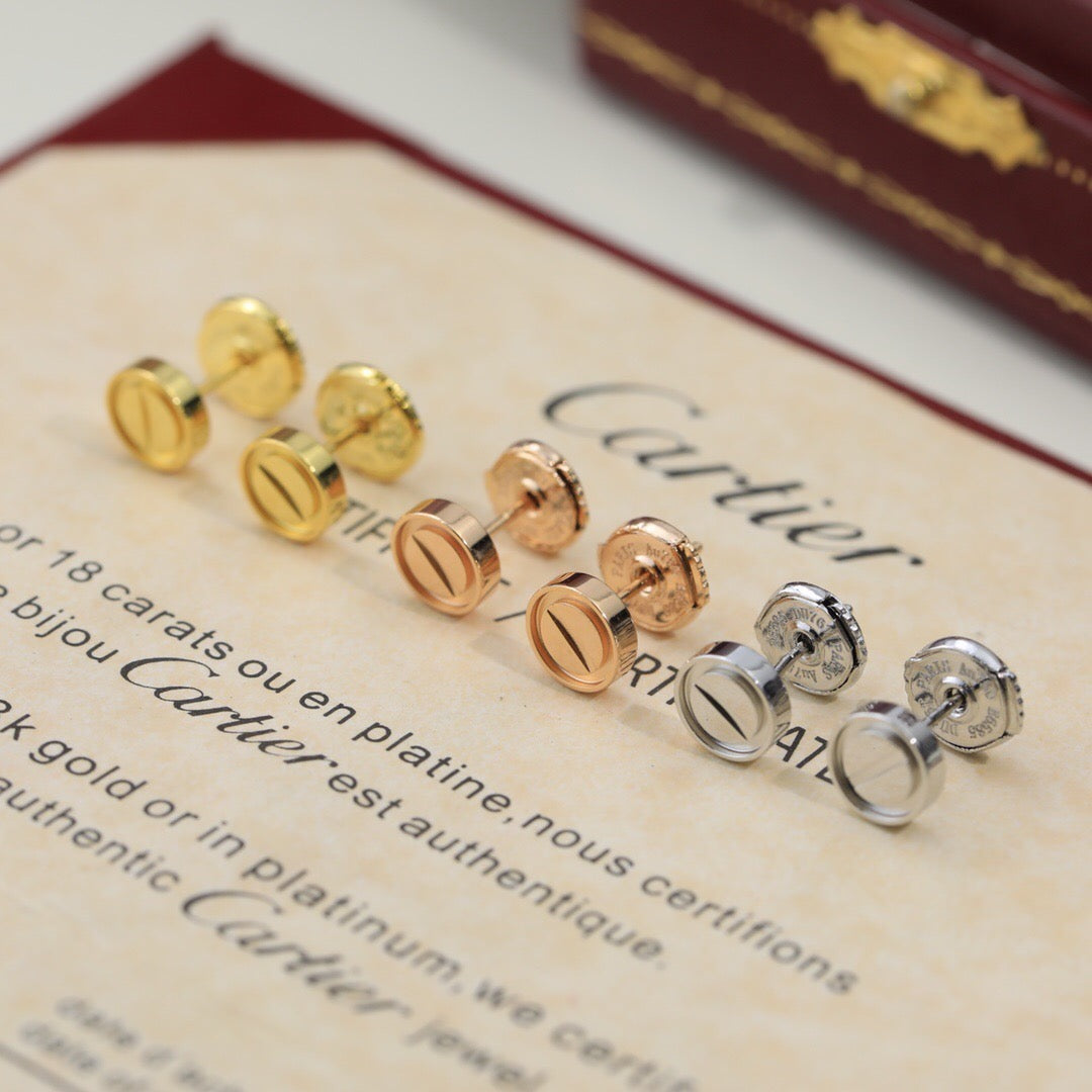 [⭐JeweliWhal]LOVE EARRINGS 7.2MM