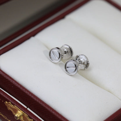 [⭐JeweliWhal]LOVE EARRINGS 7.2MM