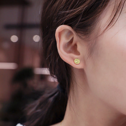 [⭐JeweliWhal]LOVE EARRINGS 7.2MM