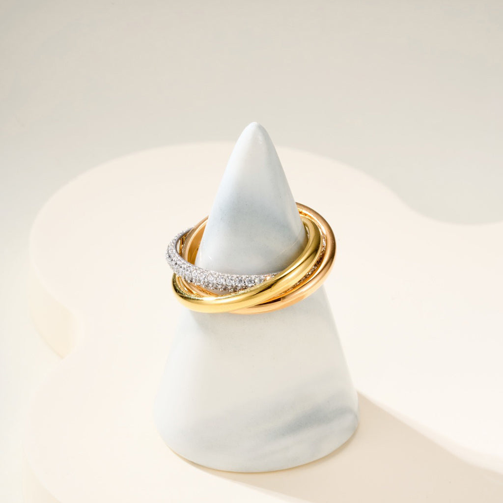 [⭐JeweliWhal]TRINITY 2.5MM RING COLLECTION