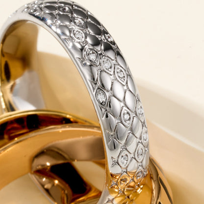 [⭐JeweliWhal]TRINITY  RING LEOPARD PRINT