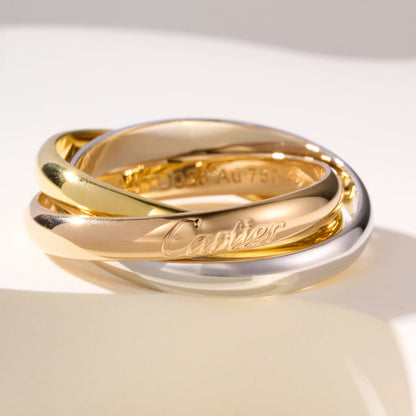 [⭐JeweliWhal]TRINITY 3.2MM RING COLLECTION