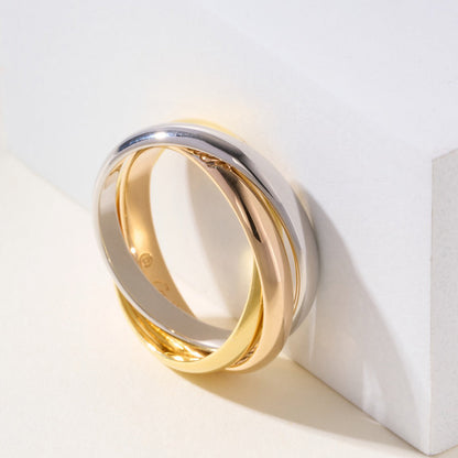 [⭐JeweliWhal]TRINITY 3.2MM RING COLLECTION