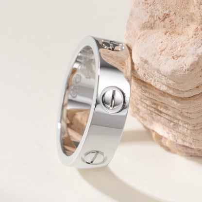 [⭐JeweliWhal]LOVE RING 5.5MM NO DIAMOND
