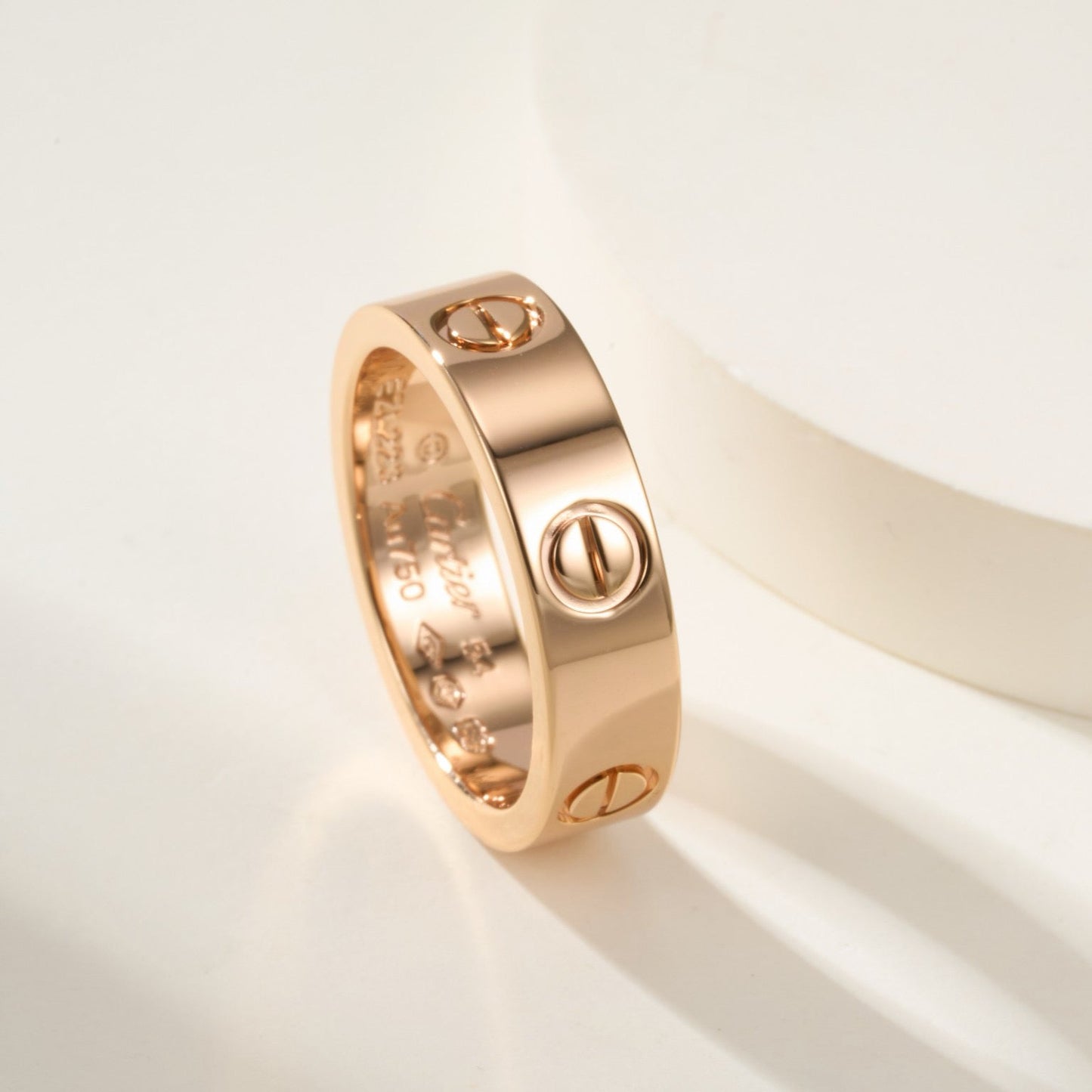 [⭐JeweliWhal]LOVE RING 5.5MM NO DIAMOND
