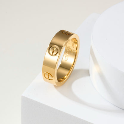 [⭐JeweliWhal]LOVE RING 5.5MM NO DIAMOND