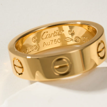 [⭐JeweliWhal]LOVE RING 5.5MM NO DIAMOND