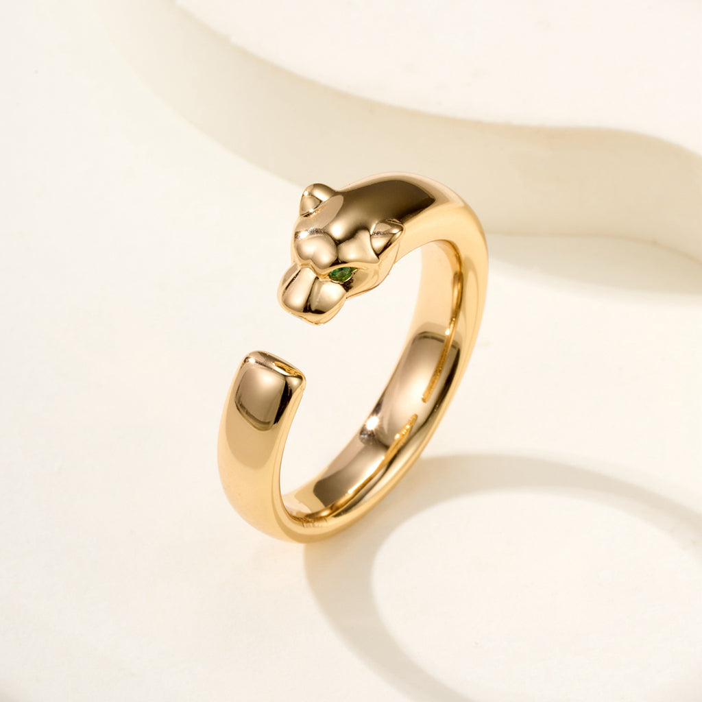 [⭐JeweliWhal]PANTHERE NO DIAMOND SMALL RING