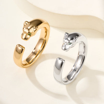 [⭐JeweliWhal]PANTHERE NO DIAMOND SMALL RING