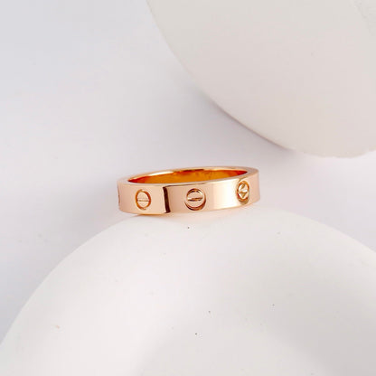 [⭐JeweliWhal]LOVE RING 3.6 MM NO DIAMOND