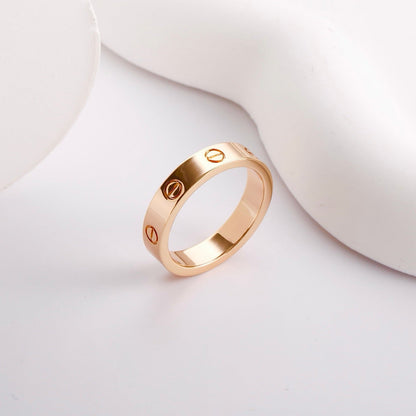 [⭐JeweliWhal]LOVE RING 3.6 MM NO DIAMOND