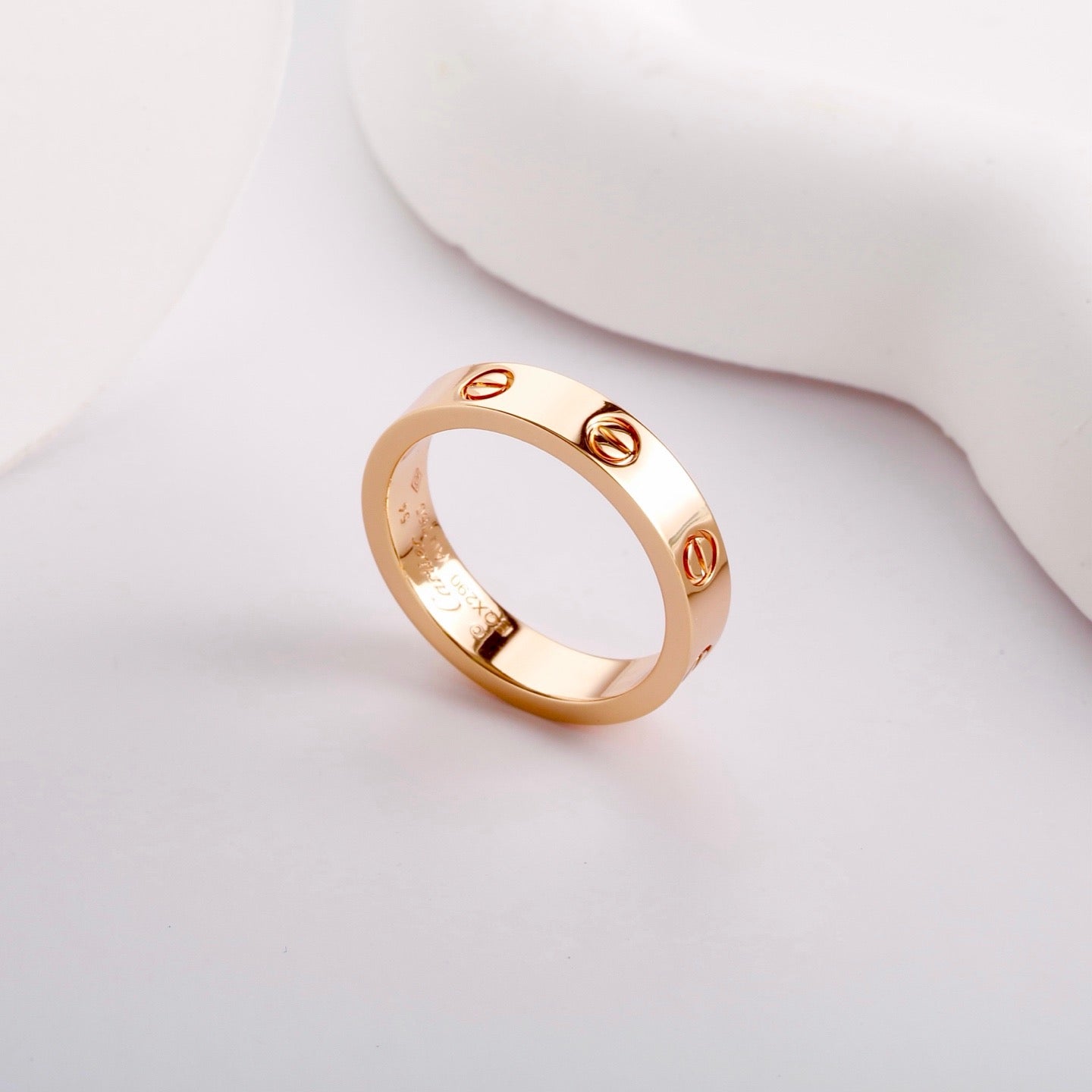 [⭐JeweliWhal]LOVE RING 3.6 MM NO DIAMOND