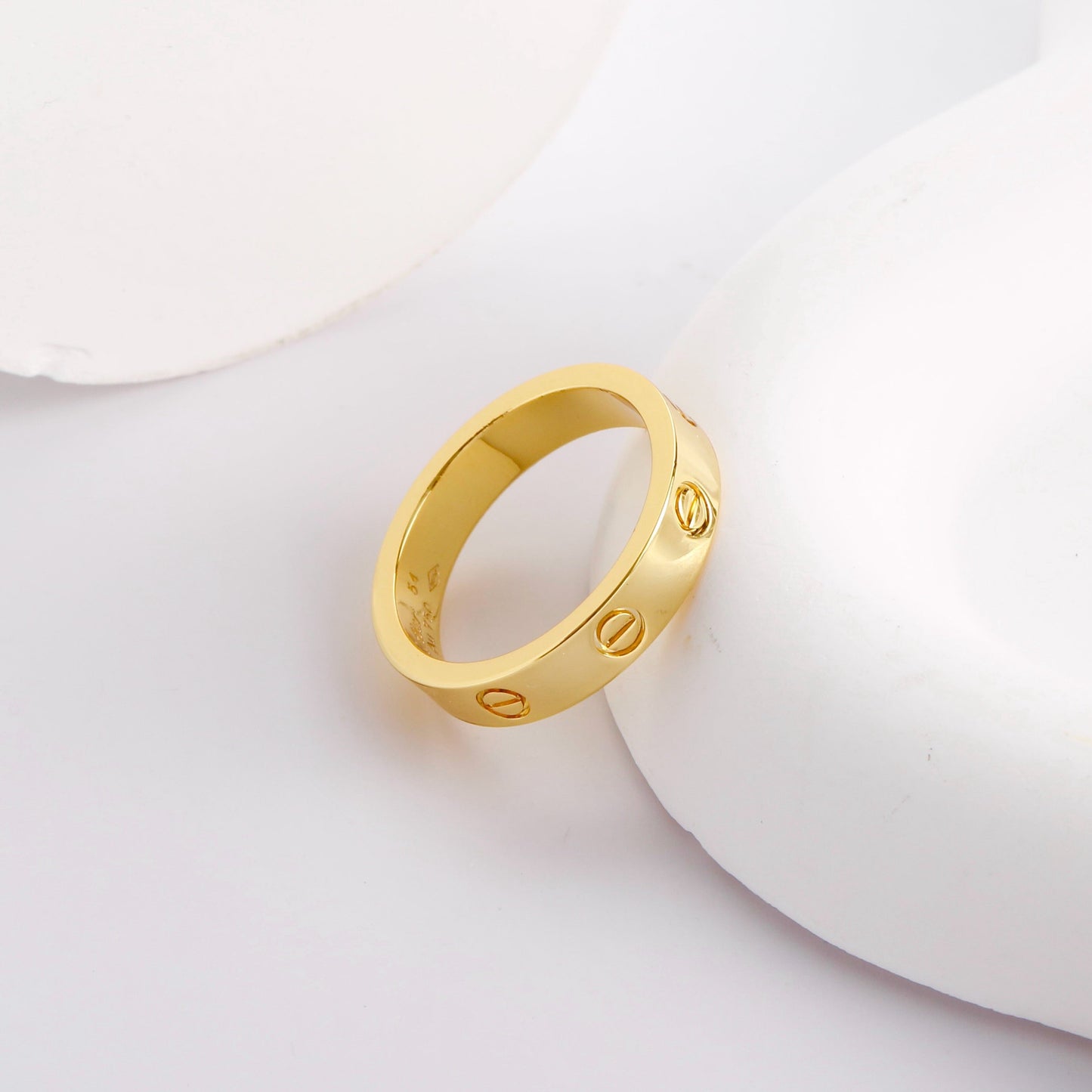 [⭐JeweliWhal]LOVE RING 3.6 MM NO DIAMOND