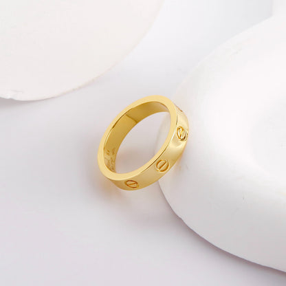 [⭐JeweliWhal]LOVE RING 3.6 MM NO DIAMOND