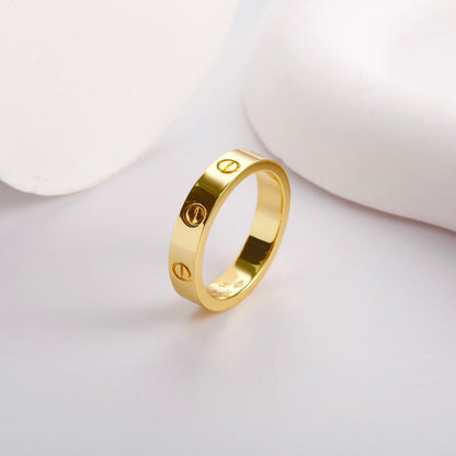 [⭐JeweliWhal]LOVE RING 3.6 MM NO DIAMOND