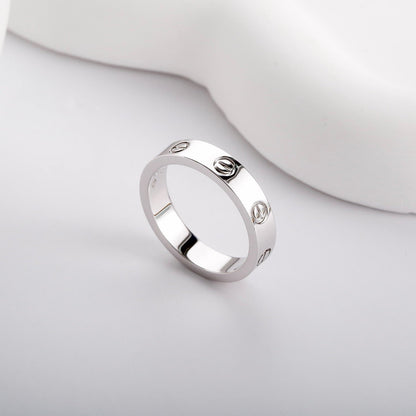 [⭐JeweliWhal]LOVE RING 3.6 MM NO DIAMOND