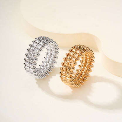 [⭐JeweliWhal]CLASH 9.2MM DOUBLE ROW RING