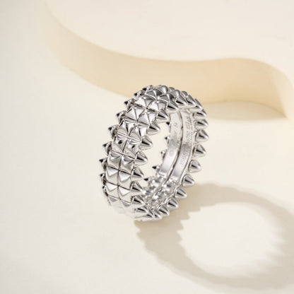 [⭐JeweliWhal]CLASH 9.2MM DOUBLE ROW RING