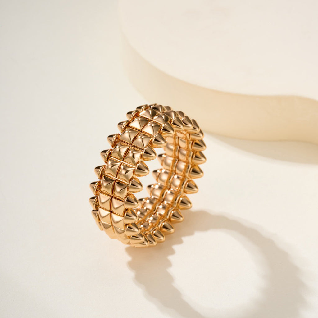 [⭐JeweliWhal]CLASH 9.2MM DOUBLE ROW RING