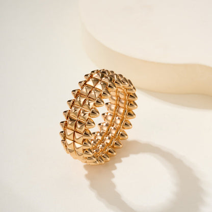 [⭐JeweliWhal]CLASH 9.2MM DOUBLE ROW RING