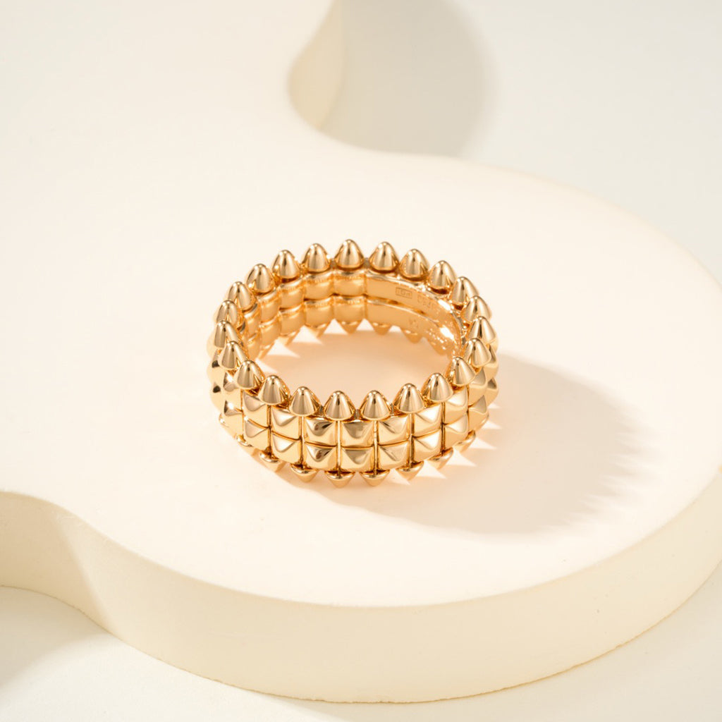 [⭐JeweliWhal]CLASH 9.2MM DOUBLE ROW RING