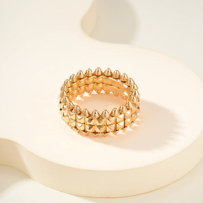 [⭐JeweliWhal]CLASH 9.2MM DOUBLE ROW RING