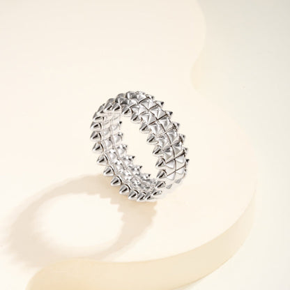 [⭐JeweliWhal]CLASH 9.2MM DOUBLE ROW RING