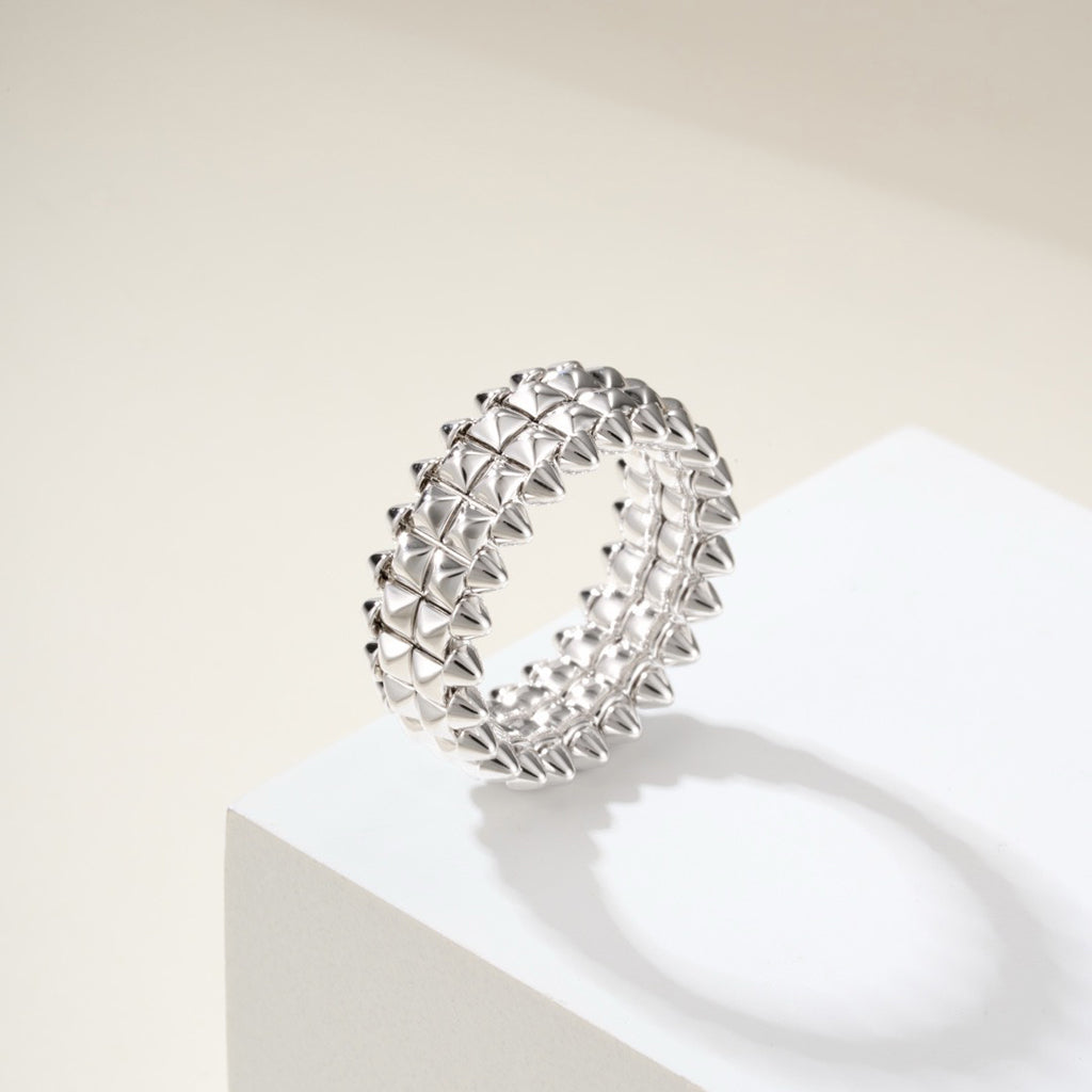 [⭐JeweliWhal]CLASH 9.2MM DOUBLE ROW RING