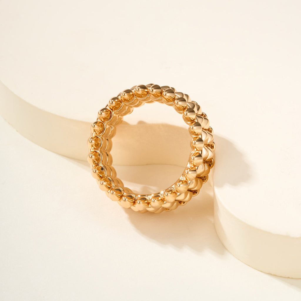 [⭐JeweliWhal]CLASH 9.2MM DOUBLE ROW RING