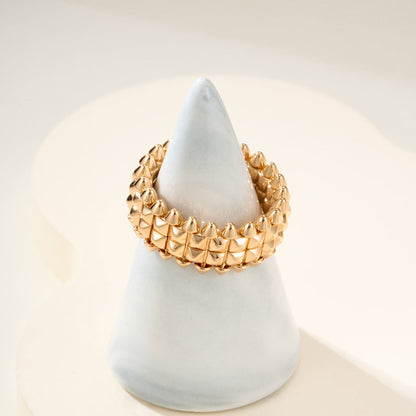 [⭐JeweliWhal]CLASH 9.2MM DOUBLE ROW RING