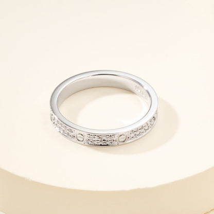 [⭐JeweliWhal]LOVE RING 2.65MM DIAMOND