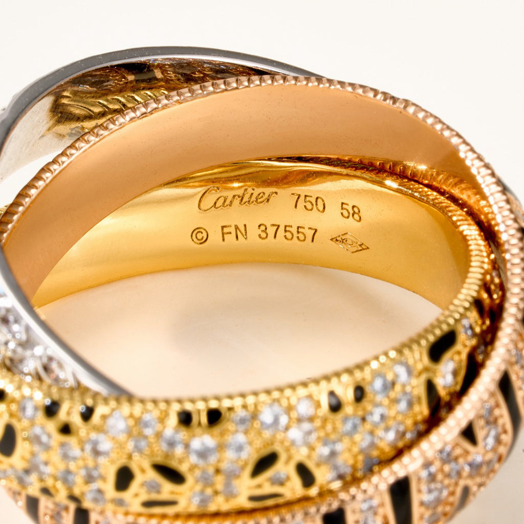 [⭐JeweliWhal]TRINITY  RING LEOPARD PRINT