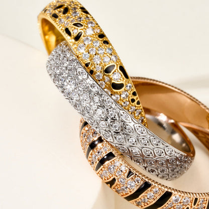 [⭐JeweliWhal]TRINITY  RING LEOPARD PRINT