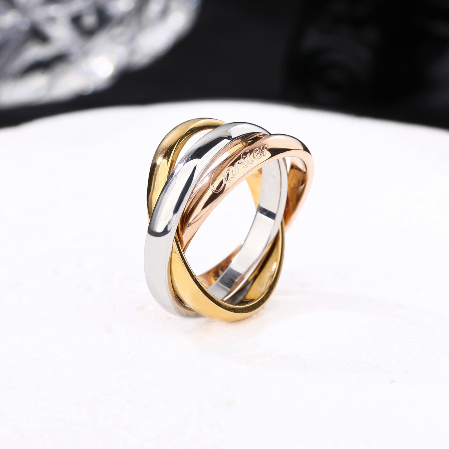 [⭐JeweliWhal]TRINITY 3.2MM RING COLLECTION