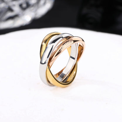 [⭐JeweliWhal]TRINITY 3.2MM RING COLLECTION