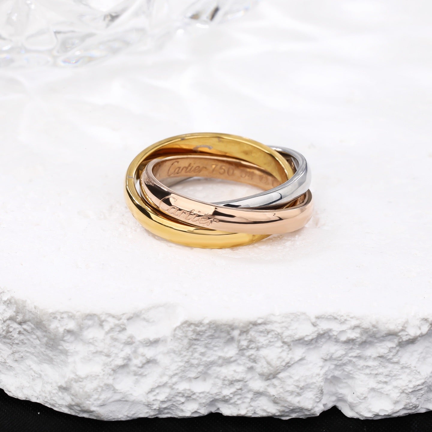 [⭐JeweliWhal]TRINITY 3.2MM RING COLLECTION