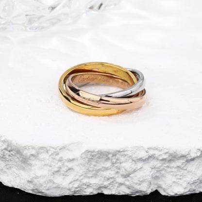 [⭐JeweliWhal]TRINITY 3.2MM RING COLLECTION
