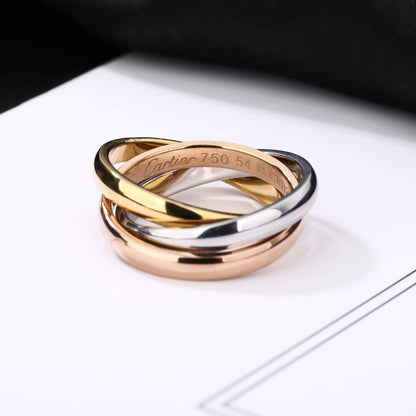 [⭐JeweliWhal]TRINITY 3.2MM RING COLLECTION