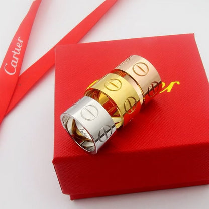 [⭐JeweliWhal]LOVE 11MM LARGE RING