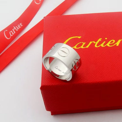 [⭐JeweliWhal]LOVE 11MM LARGE RING