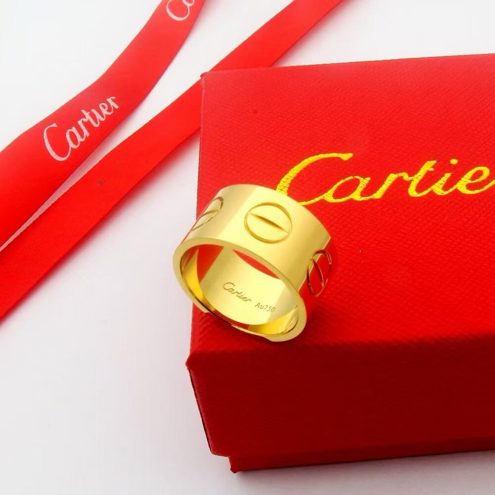 [⭐JeweliWhal]LOVE 11MM LARGE RING