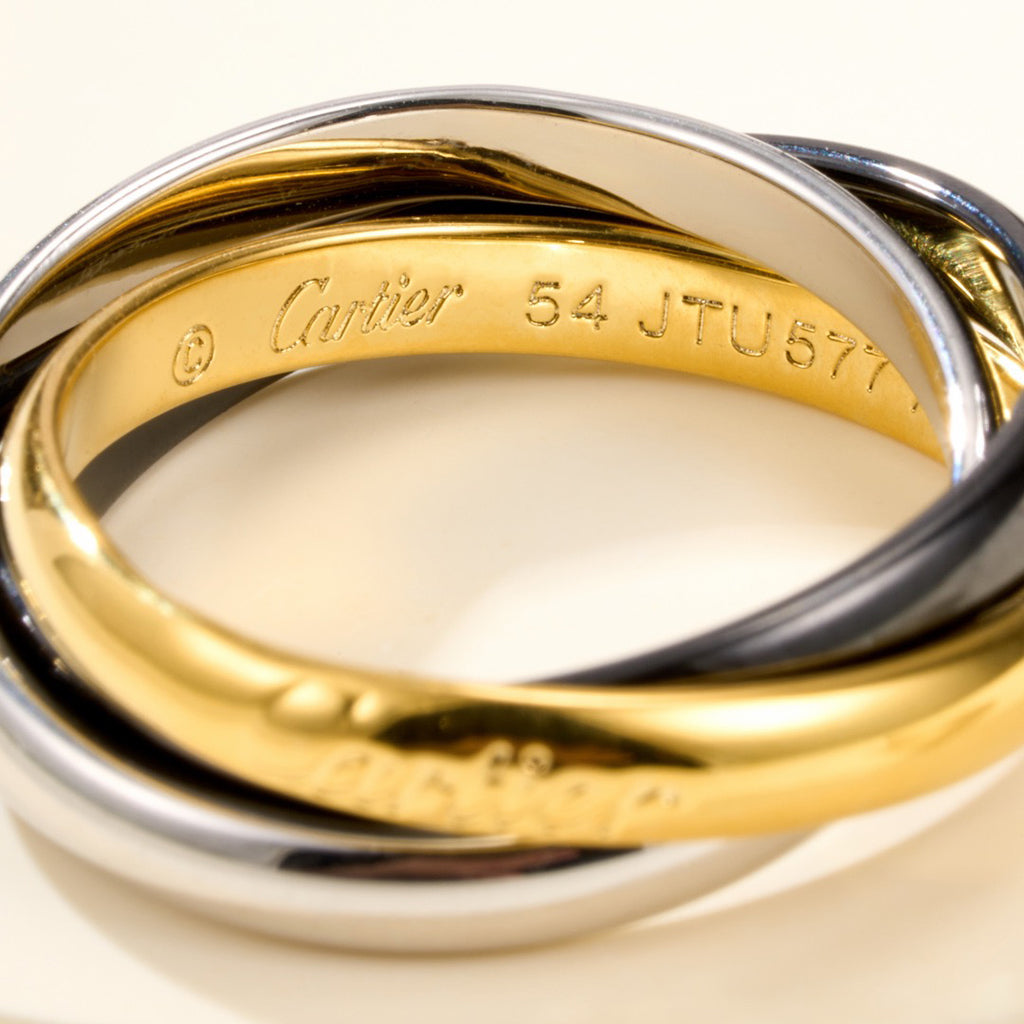 [⭐JeweliWhal]TRINITY 3.2MM RING BLACK CERAMIC