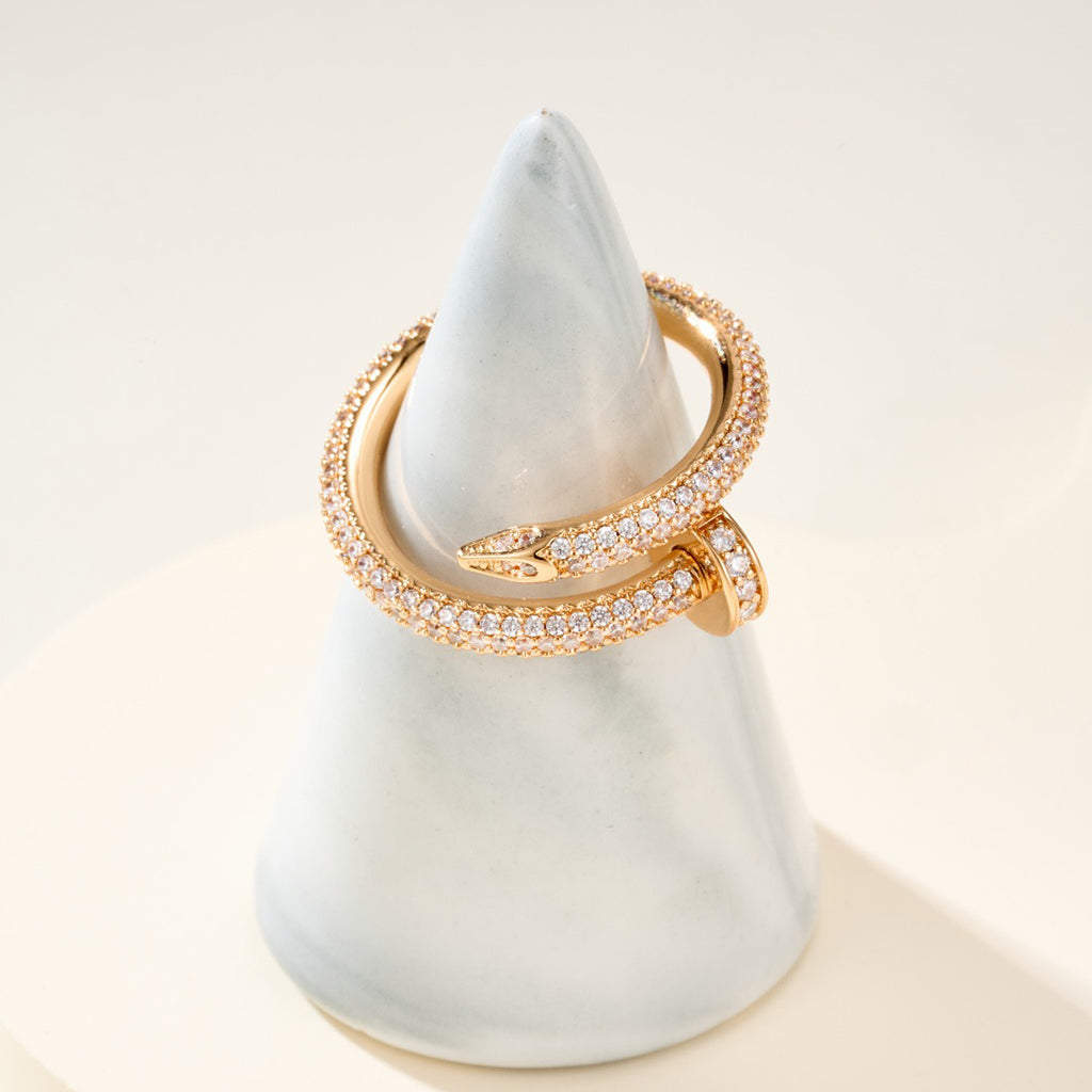 [⭐JeweliWhal]JUSTE RING 2.6MM FULL DIAMOND