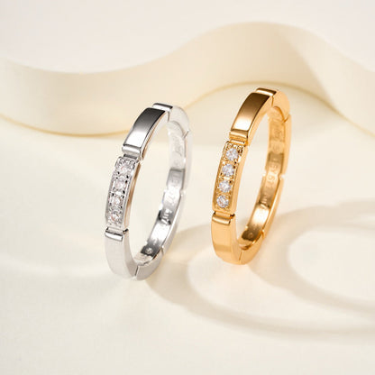 [⭐JeweliWhal]MAILLON PANTHERE 4 DIAMOND RING