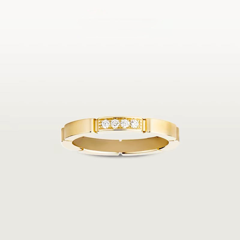 [⭐JeweliWhal]MAILLON PANTHERE 4 DIAMOND RING