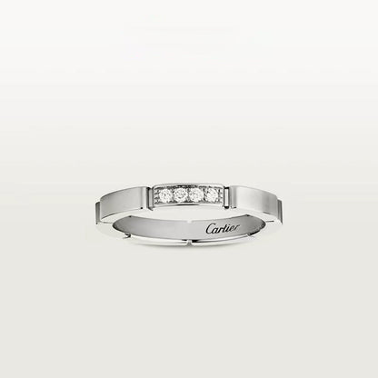 [⭐JeweliWhal]MAILLON PANTHERE 4 DIAMOND RING