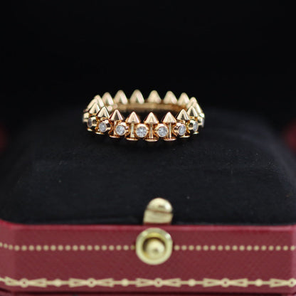 [⭐JeweliWhal]CLASH 6.8MM DIAMOND MEDIUM RING