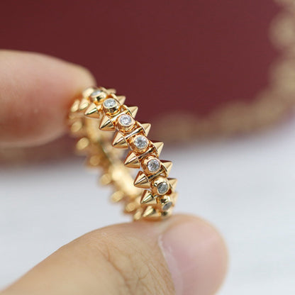 [⭐JeweliWhal]CLASH 6.8MM DIAMOND MEDIUM RING