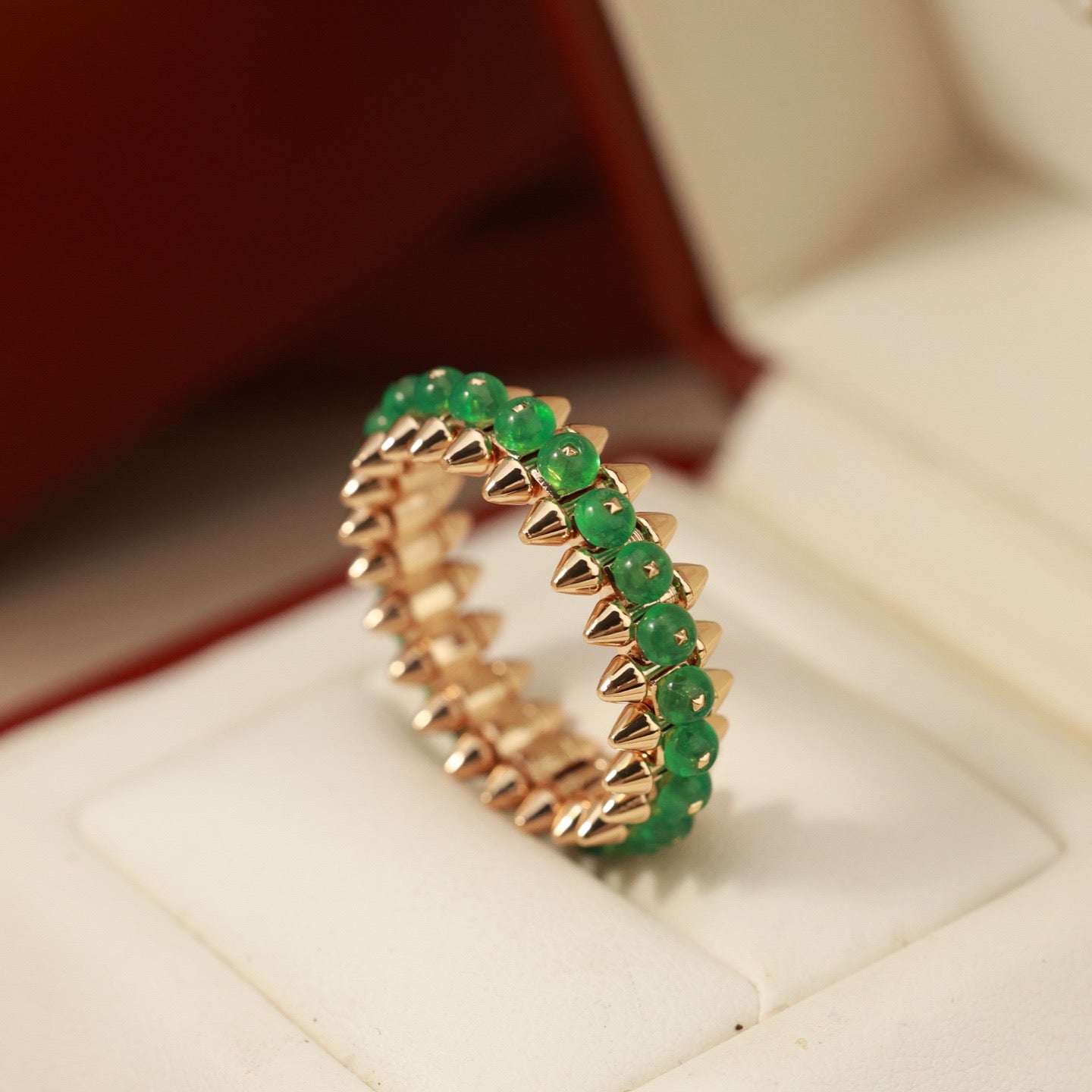 [⭐JeweliWhal]CLASH 7.9MM AGATE CHALCEDONY RING