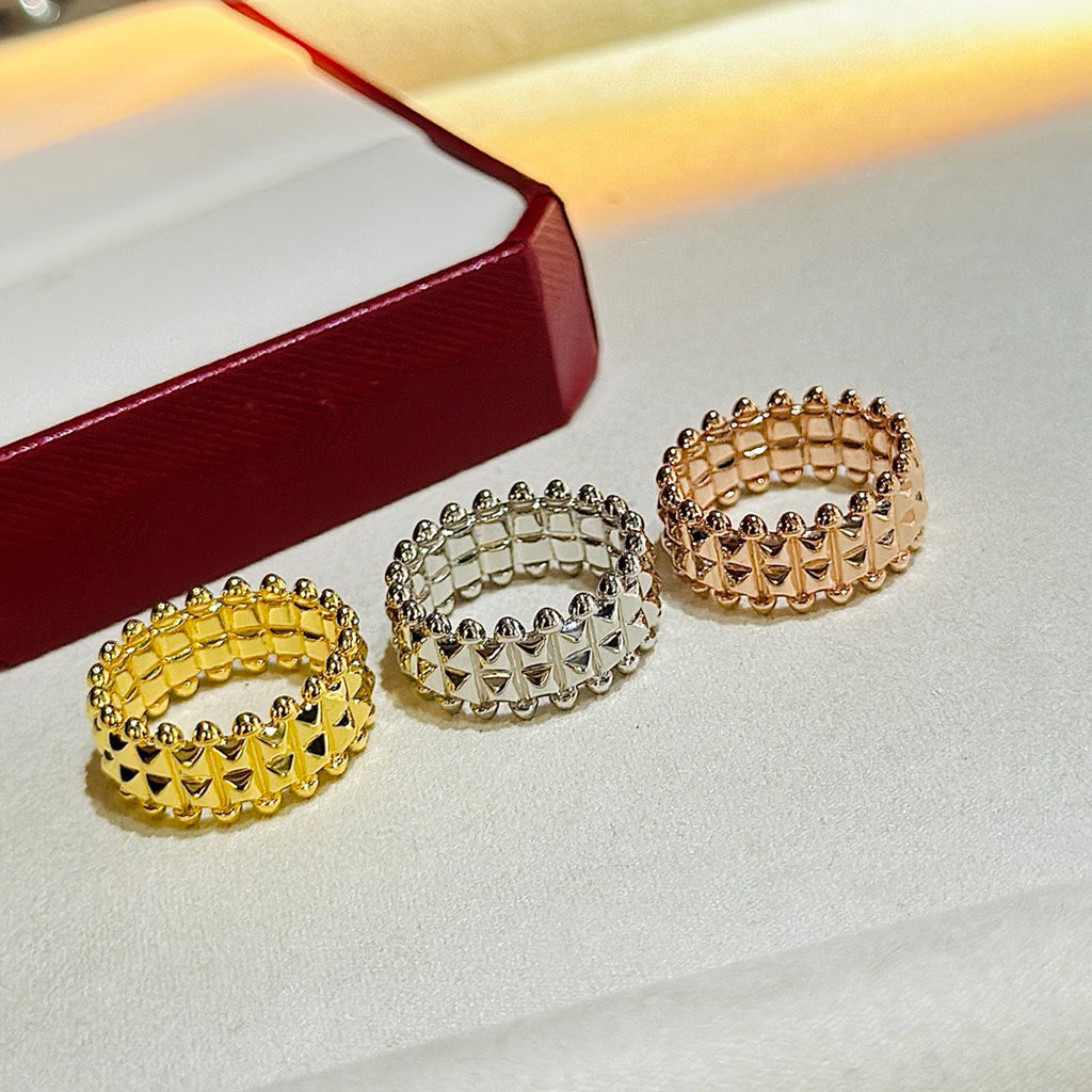 [⭐JeweliWhal]CLASH 9.2MM DOUBLE ROW RING